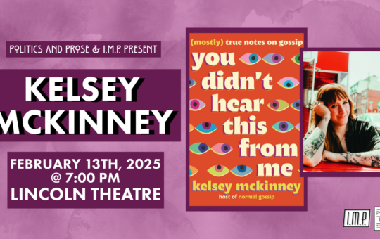 An Evening in Conversation with Kelsey McKinney