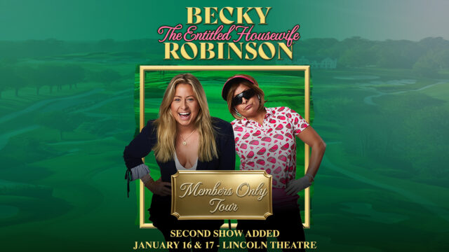 Becky Robinson: Members Only Tour event image